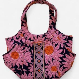 Vera Bradley Pink and Orange Floral Bag NEW WITH TAGS